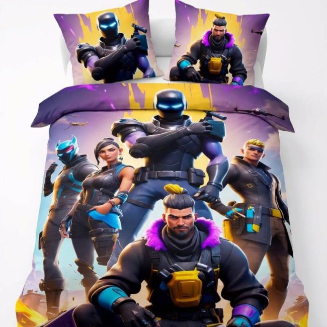 StayPlay Runaway Fortnite Collectie Dekbedovertrek – Inclusief Kussensloop