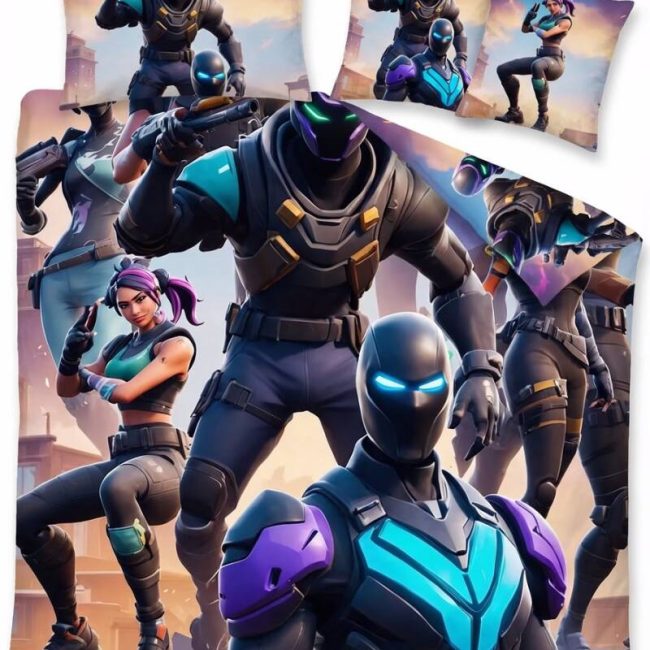 StayPlay Runaway Fortnite Collectie Dekbedovertrek – Inclusief Kussensloop