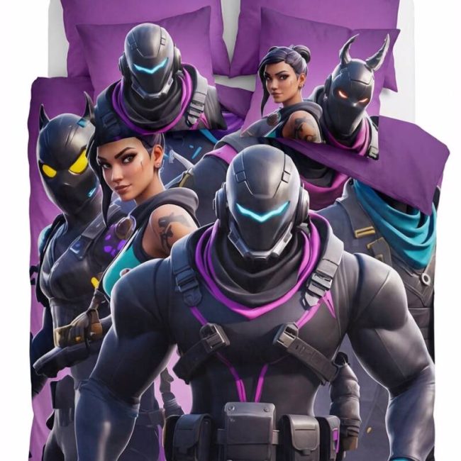 StayPlay Runaway Fortnite Collectie Dekbedovertrek – Inclusief Kussensloop