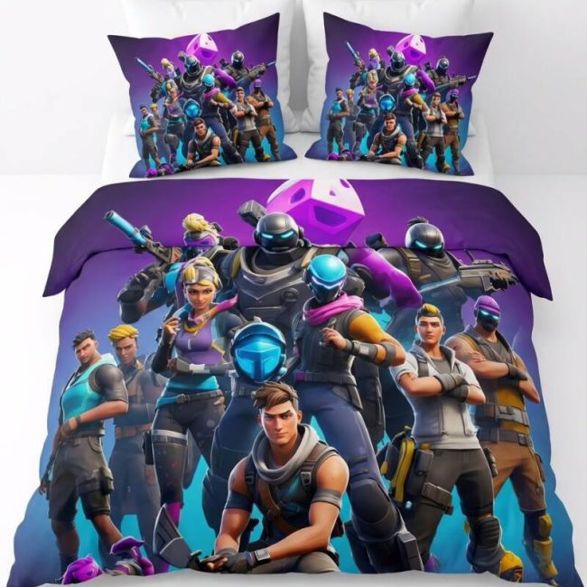StayPlay Runaway Fortnite Collectie Dekbedovertrek – Inclusief Kussensloop