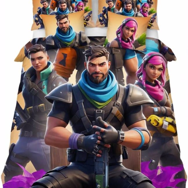 StayPlay Runaway Fortnite Collectie Dekbedovertrek – Inclusief Kussensloop