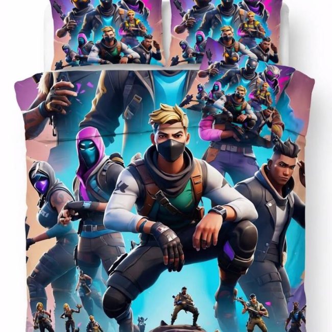StayPlay Runaway Fortnite Collectie Dekbedovertrek – Inclusief Kussensloop