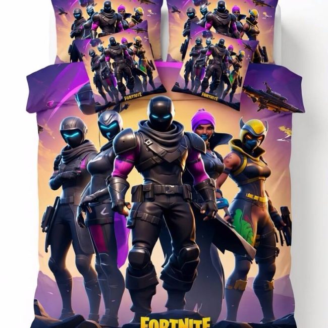 StayPlay Runaway Fortnite Collectie Dekbedovertrek – Inclusief Kussensloop