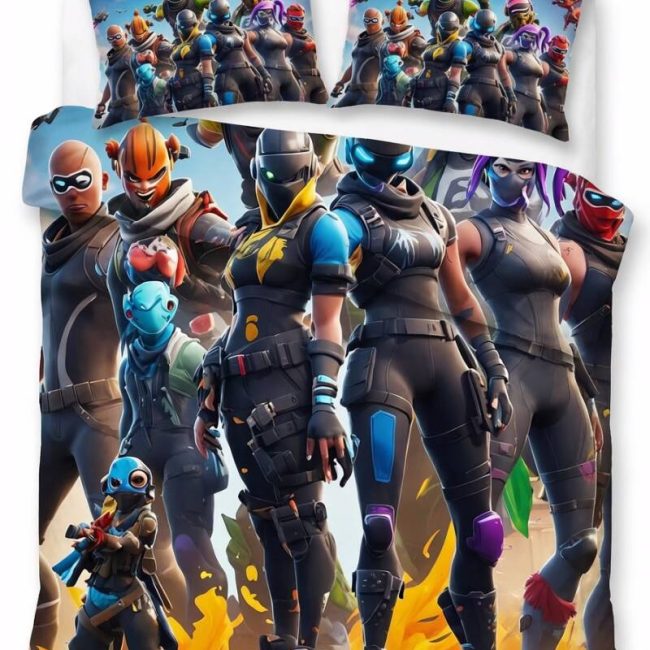 StayPlay Runaway Fortnite Collectie Dekbedovertrek – Inclusief Kussensloop