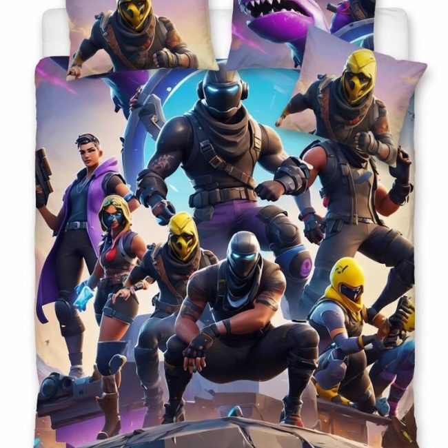 StayPlay Runaway Fortnite Collectie Dekbedovertrek – Inclusief Kussensloop