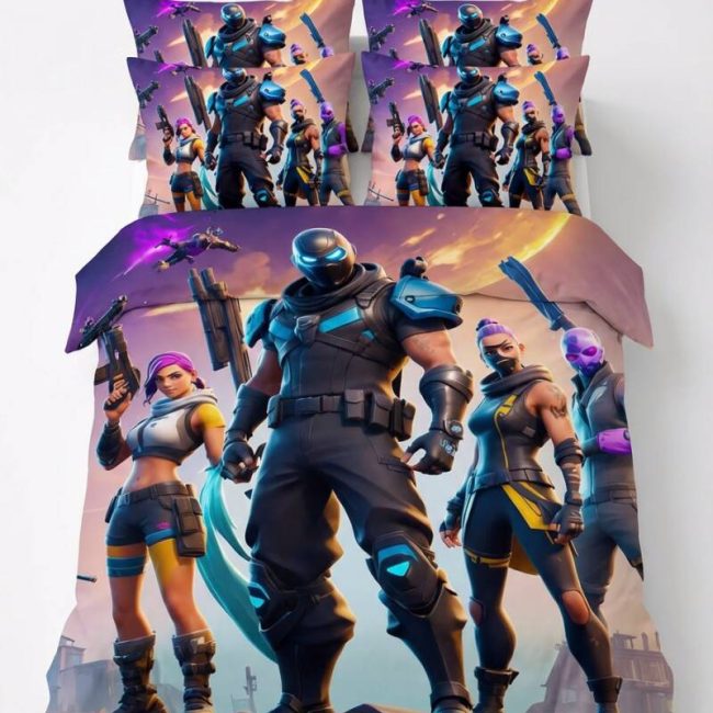 StayPlay Runaway Fortnite Collectie Dekbedovertrek – Inclusief Kussensloop