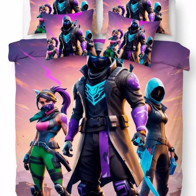 StayPlay Runaway Fortnite Collectie Dekbedovertrek – Inclusief Kussensloop