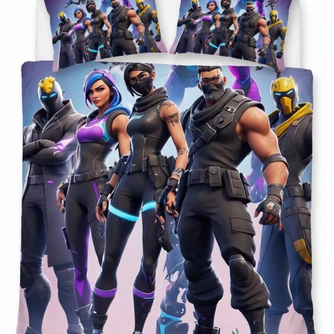 StayPlay Runaway Fortnite Collectie Dekbedovertrek – Inclusief Kussensloop