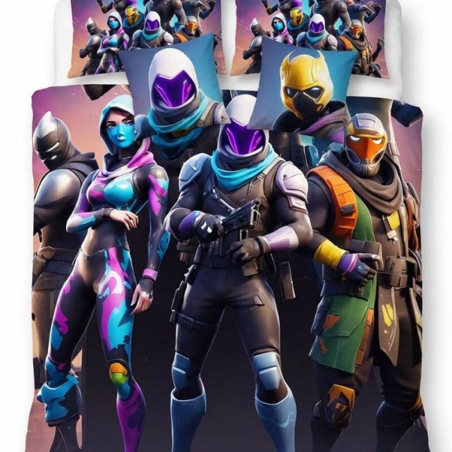 StayPlay Runaway Fortnite Collectie Dekbedovertrek – Inclusief Kussensloop
