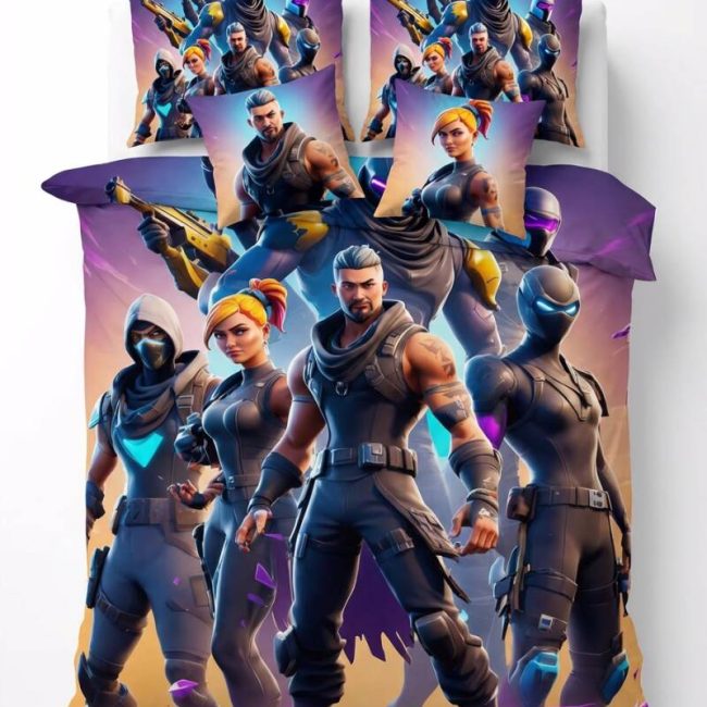 StayPlay Runaway Fortnite Collectie Dekbedovertrek – Inclusief Kussensloop