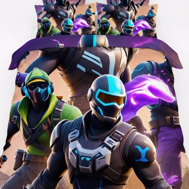 StayPlay Runaway Fortnite Collectie Dekbedovertrek – Inclusief Kussensloop