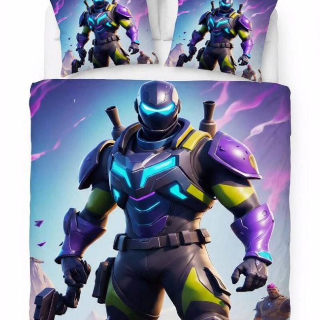 StayPlay Runaway Fortnite Collectie Dekbedovertrek – Inclusief Kussensloop