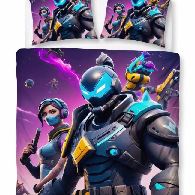 StayPlay Runaway Fortnite Collectie Dekbedovertrek – Inclusief Kussensloop