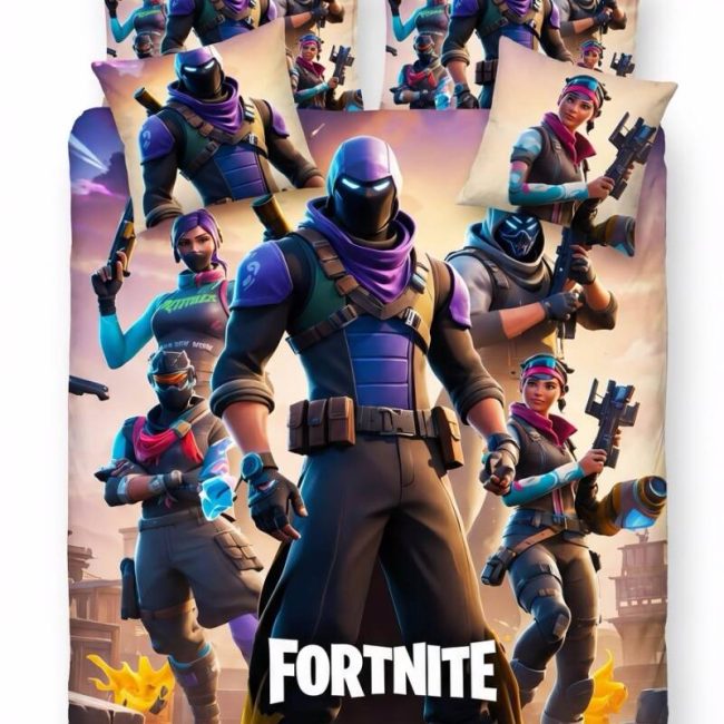 StayPlay Runaway Fortnite Collectie Dekbedovertrek – Inclusief Kussensloop
