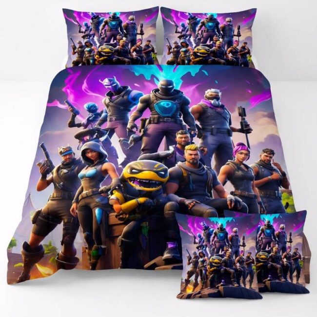 StayPlay Runaway Fortnite Collectie Dekbedovertrek – Inclusief Kussensloop