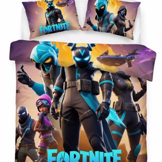 StayPlay Runaway Fortnite Collectie Dekbedovertrek – Inclusief Kussensloop