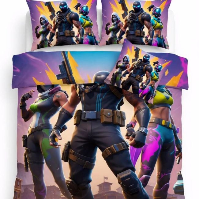 StayPlay Runaway Fortnite Collectie Dekbedovertrek – Inclusief Kussensloop
