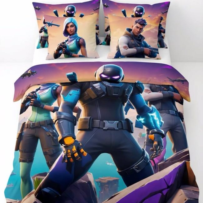StayPlay Runaway Fortnite Collectie Dekbedovertrek – Inclusief Kussensloop