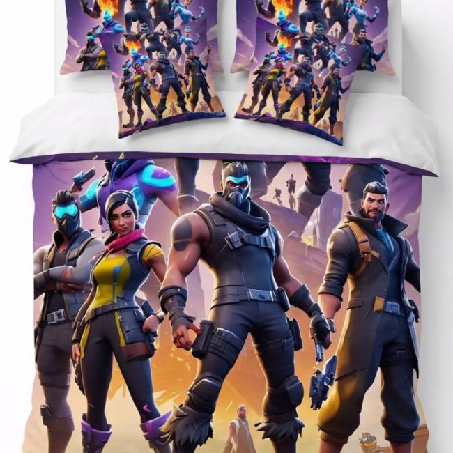 StayPlay Runaway Fortnite Collectie Dekbedovertrek – Inclusief Kussensloop
