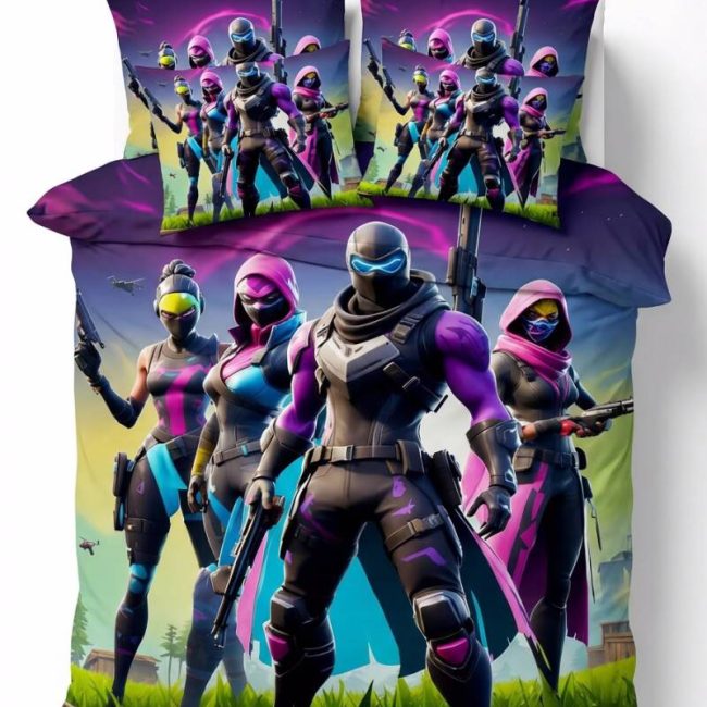 StayPlay Runaway Fortnite Collectie Dekbedovertrek – Inclusief Kussensloop