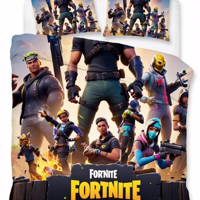 StayPlay Runaway Fortnite Collectie Dekbedovertrek – Inclusief Kussensloop