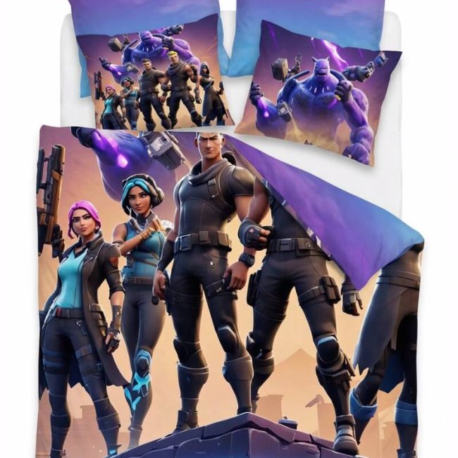 StayPlay Runaway Fortnite Collectie Dekbedovertrek – Inclusief Kussensloop