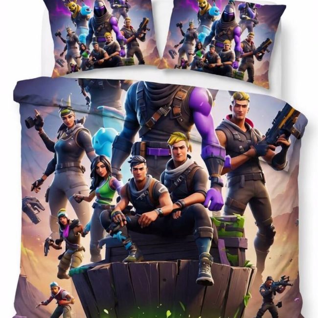 StayPlay Runaway Fortnite Collectie Dekbedovertrek – Inclusief Kussensloop