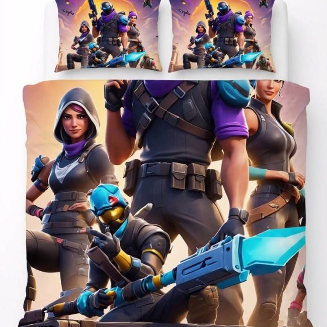StayPlay Runaway Fortnite Collectie Dekbedovertrek – Inclusief Kussensloop