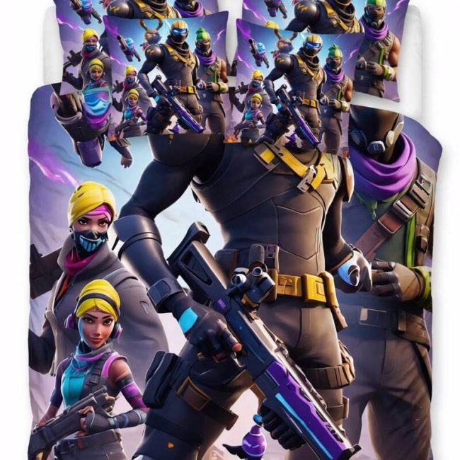 StayPlay Runaway Fortnite Collectie Dekbedovertrek – Inclusief Kussensloop