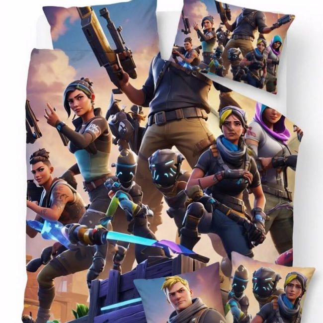 StayPlay Runaway Fortnite Collectie Dekbedovertrek – Inclusief Kussensloop