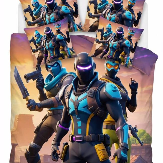 StayPlay Runaway Fortnite Collectie Dekbedovertrek – Inclusief Kussensloop