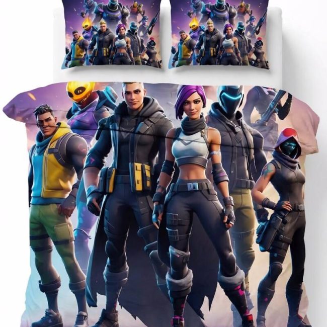 StayPlay Runaway Fortnite Collectie Dekbedovertrek – Inclusief Kussensloop