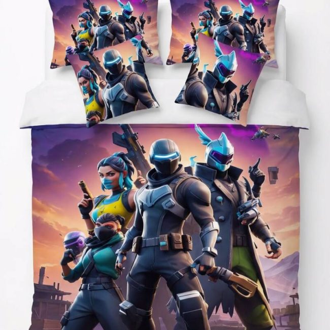 StayPlay Runaway Fortnite Collectie Dekbedovertrek – Inclusief Kussensloop