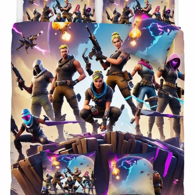 StayPlay Runaway Fortnite Collectie Dekbedovertrek – Inclusief Kussensloop