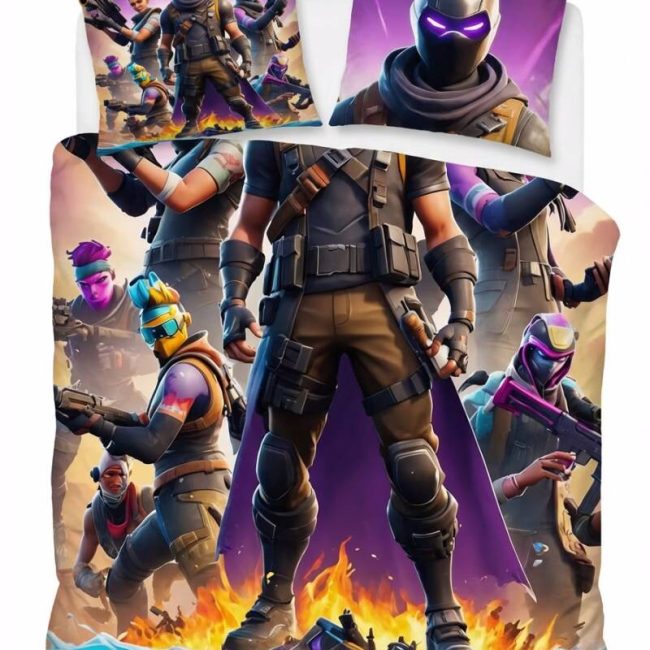 StayPlay Runaway Fortnite Collectie Dekbedovertrek – Inclusief Kussensloop