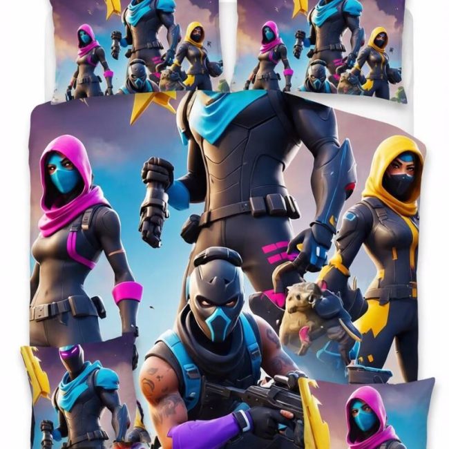 StayPlay Runaway Fortnite Collectie Dekbedovertrek – Inclusief Kussensloop