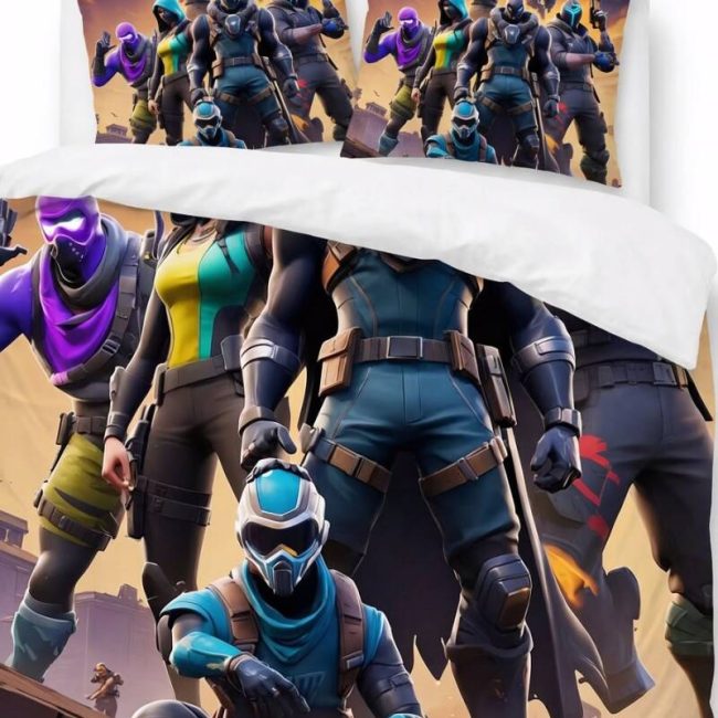 StayPlay Runaway Fortnite Collectie Dekbedovertrek – Inclusief Kussensloop