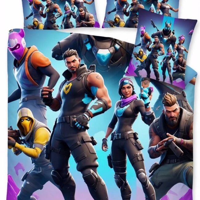 StayPlay Runaway Fortnite Collectie Dekbedovertrek – Inclusief Kussensloop