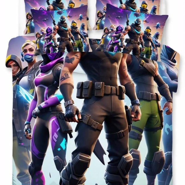 StayPlay Runaway Fortnite Collectie Dekbedovertrek – Inclusief Kussensloop