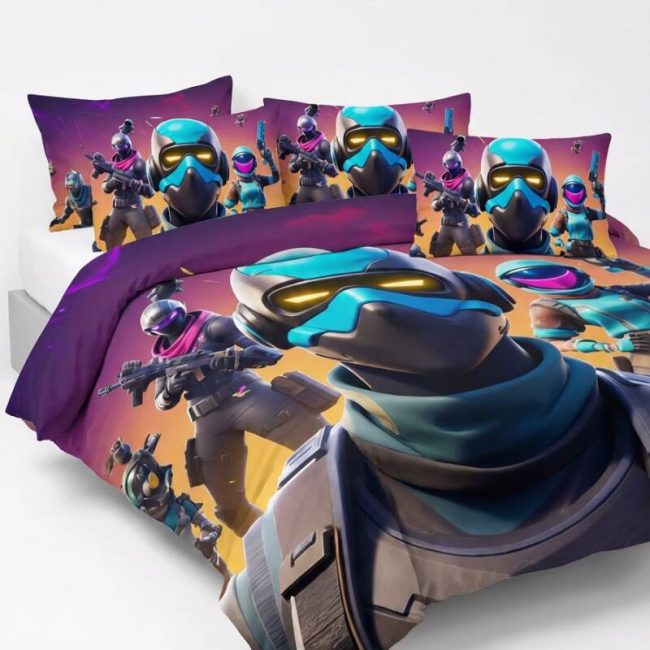 StayPlay Runaway Fortnite Collectie Dekbedovertrek – Inclusief Kussensloop