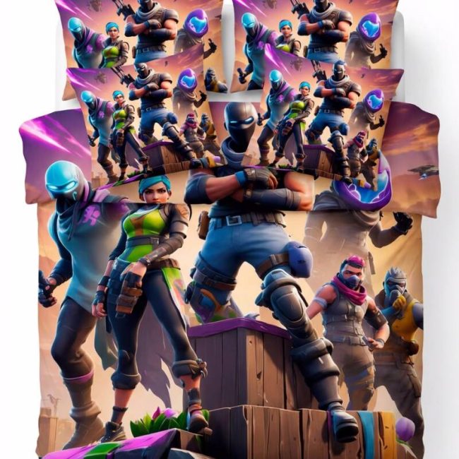 StayPlay Runaway Fortnite Collectie Dekbedovertrek – Inclusief Kussensloop