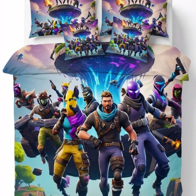 StayPlay Runaway Fortnite Collectie Dekbedovertrek – Inclusief Kussensloop