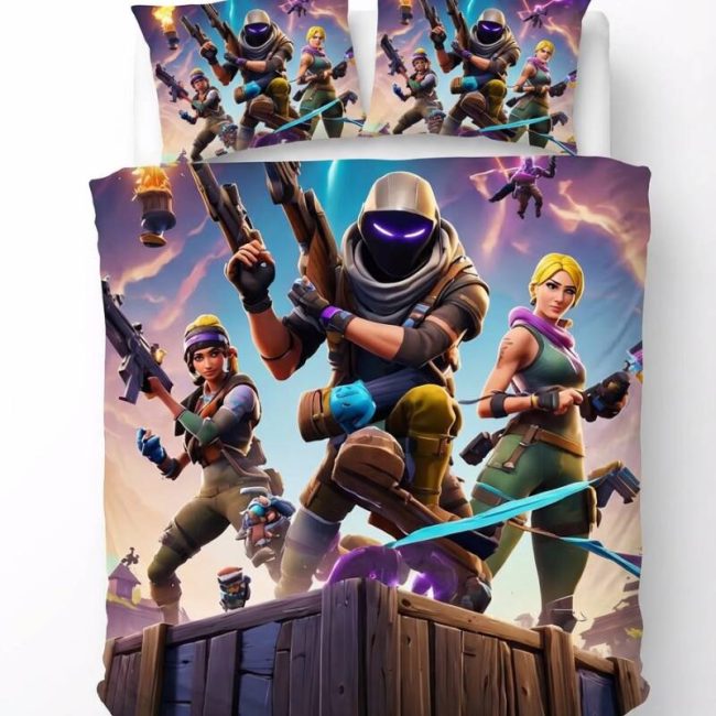 StayPlay Runaway Fortnite Collectie Dekbedovertrek – Inclusief Kussensloop