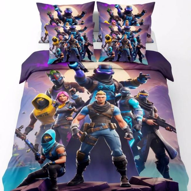 StayPlay Runaway Fortnite Collectie Dekbedovertrek – Inclusief Kussensloop