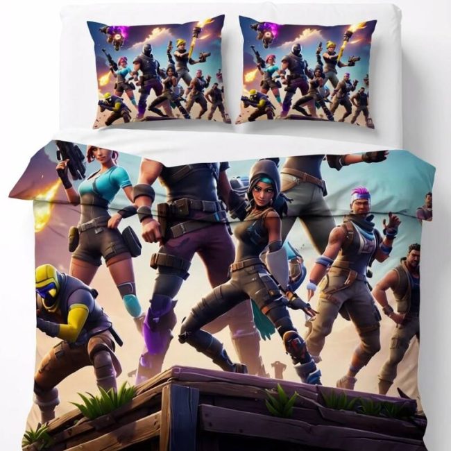 StayPlay Runaway Fortnite Collectie Dekbedovertrek – Inclusief Kussensloop