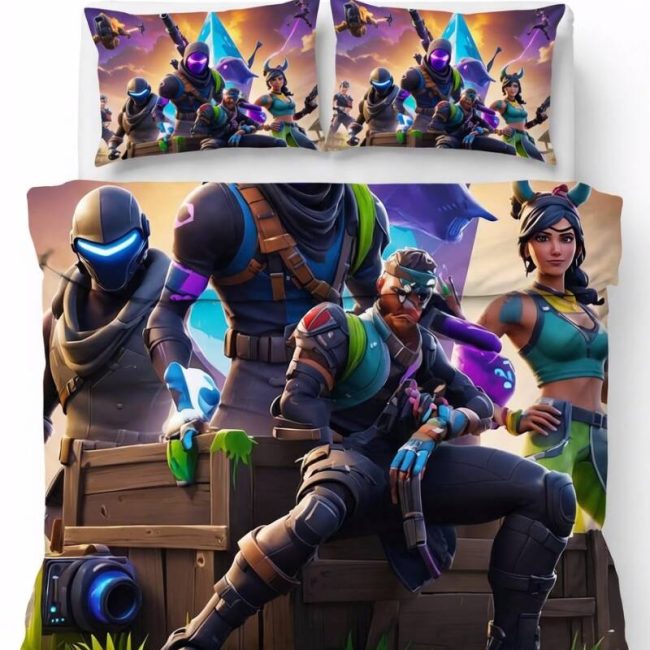 StayPlay Runaway Fortnite Collectie Dekbedovertrek – Inclusief Kussensloop