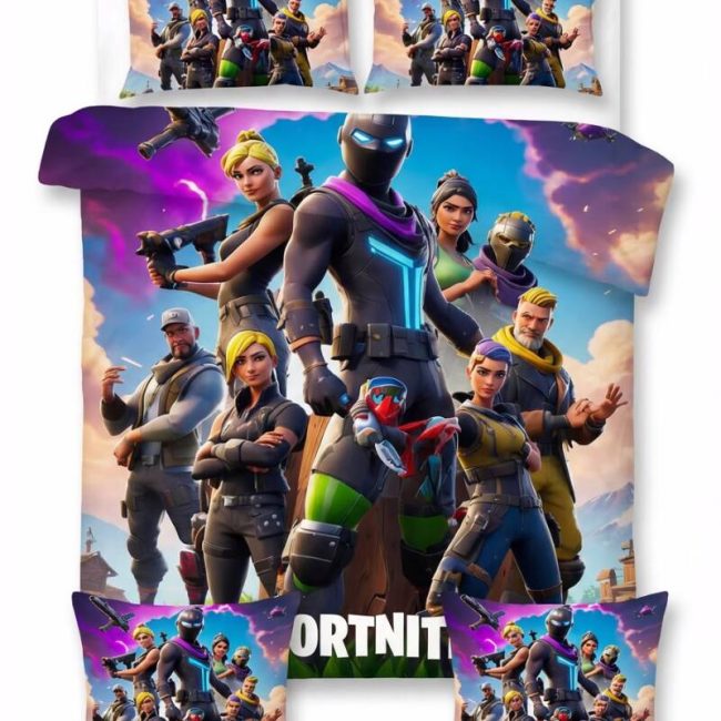 StayPlay Runaway Fortnite Collectie Dekbedovertrek – Inclusief Kussensloop