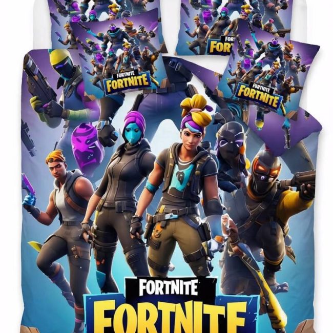 StayPlay Runaway Fortnite Collectie Dekbedovertrek – Inclusief Kussensloop
