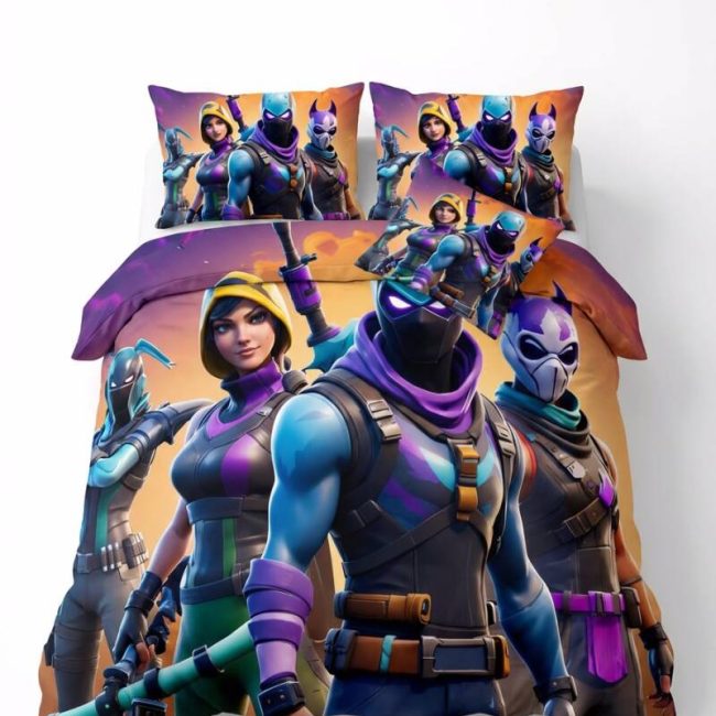 StayPlay Runaway Fortnite Collectie Dekbedovertrek – Inclusief Kussensloop