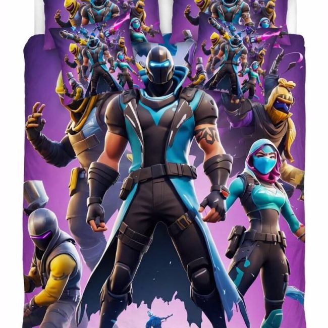 StayPlay Runaway Fortnite Collectie Dekbedovertrek – Inclusief Kussensloop